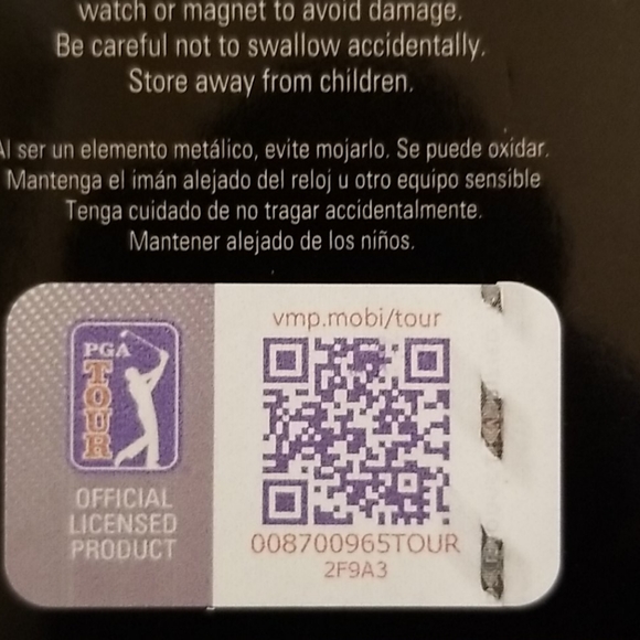 PGA Tour Pocket Clip With Ball Marker - Picture 4 of 4